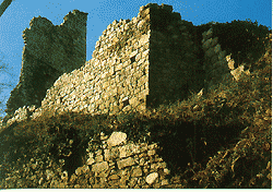 Ruines donjon - enceintes